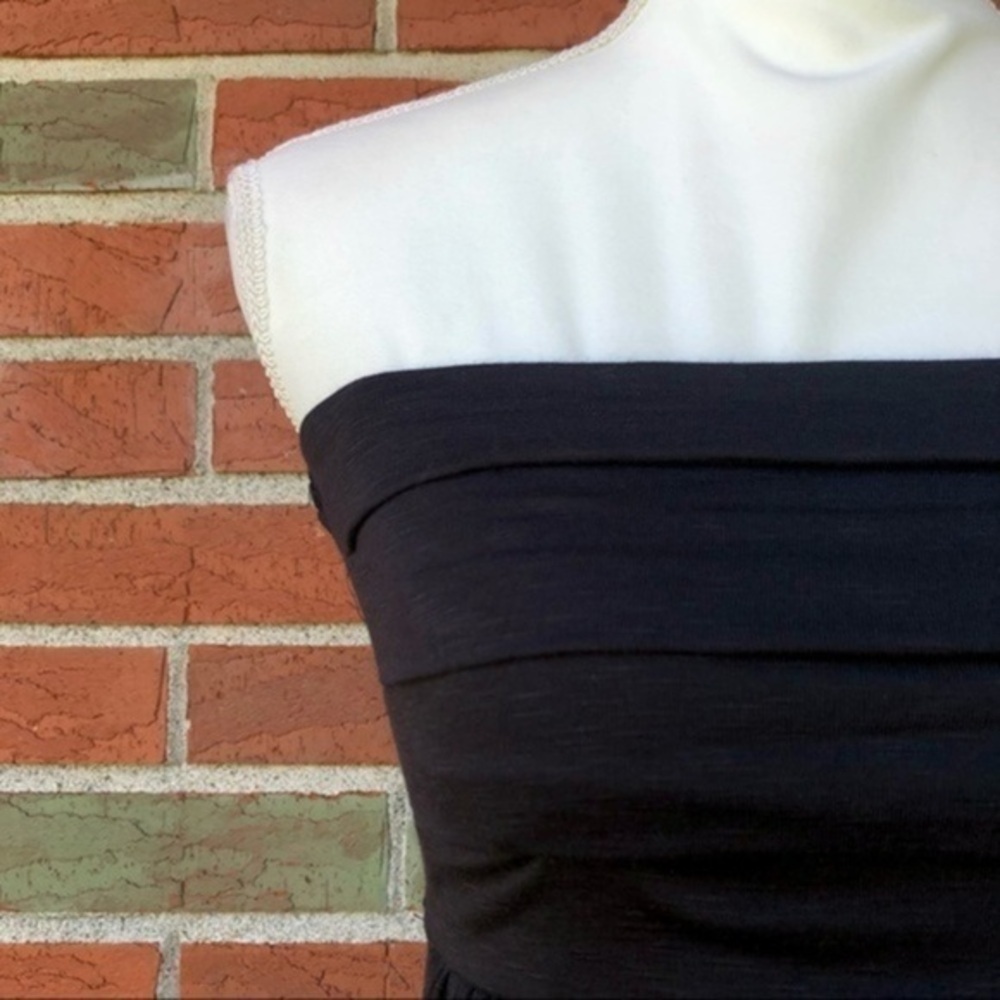 Nicole Miller Strapless NWT Black Mini Dress ๐ - Picture 2 of 9